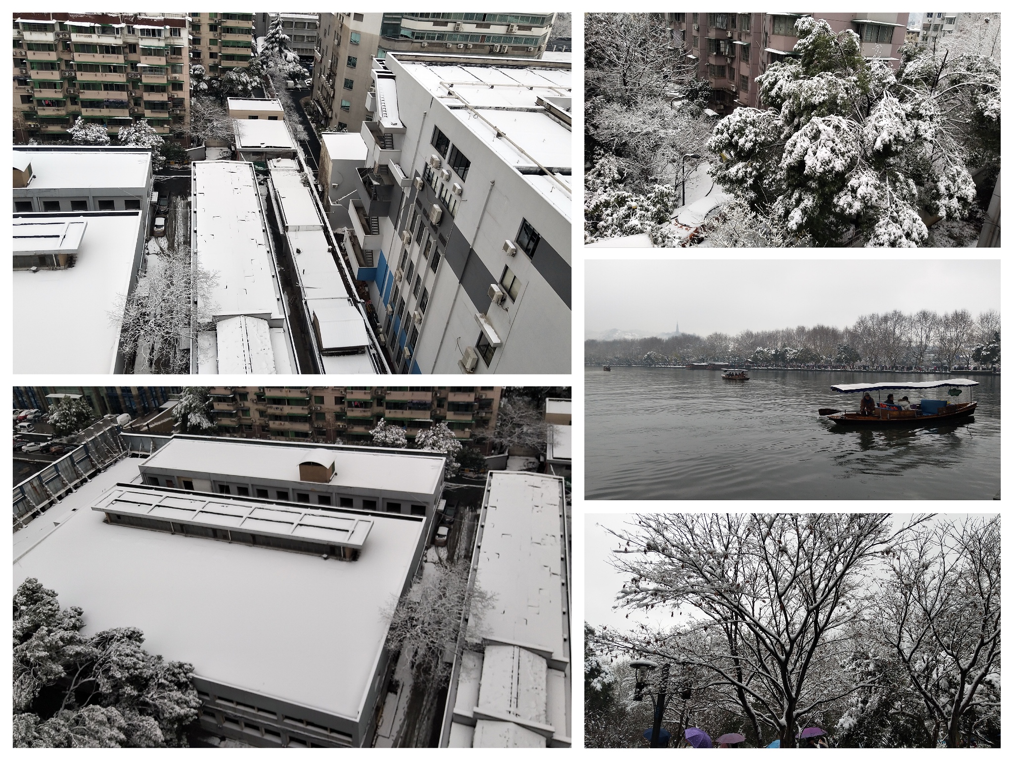 2018年杭州第一场雪